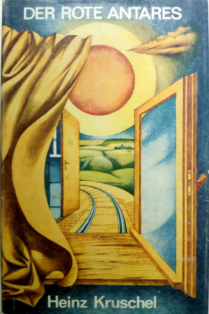 Heinz Kruschel "Der rote Antares", Titelbild Rudolf Pötzsch