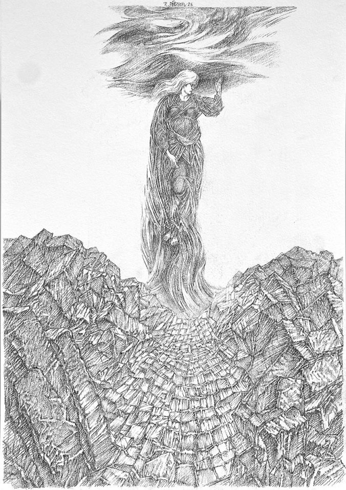 Brandung - Bleistift - 2026