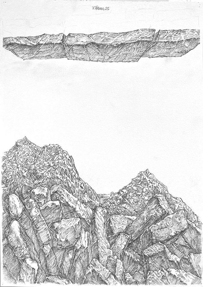 Kartenhaus - Bleistift - 2025